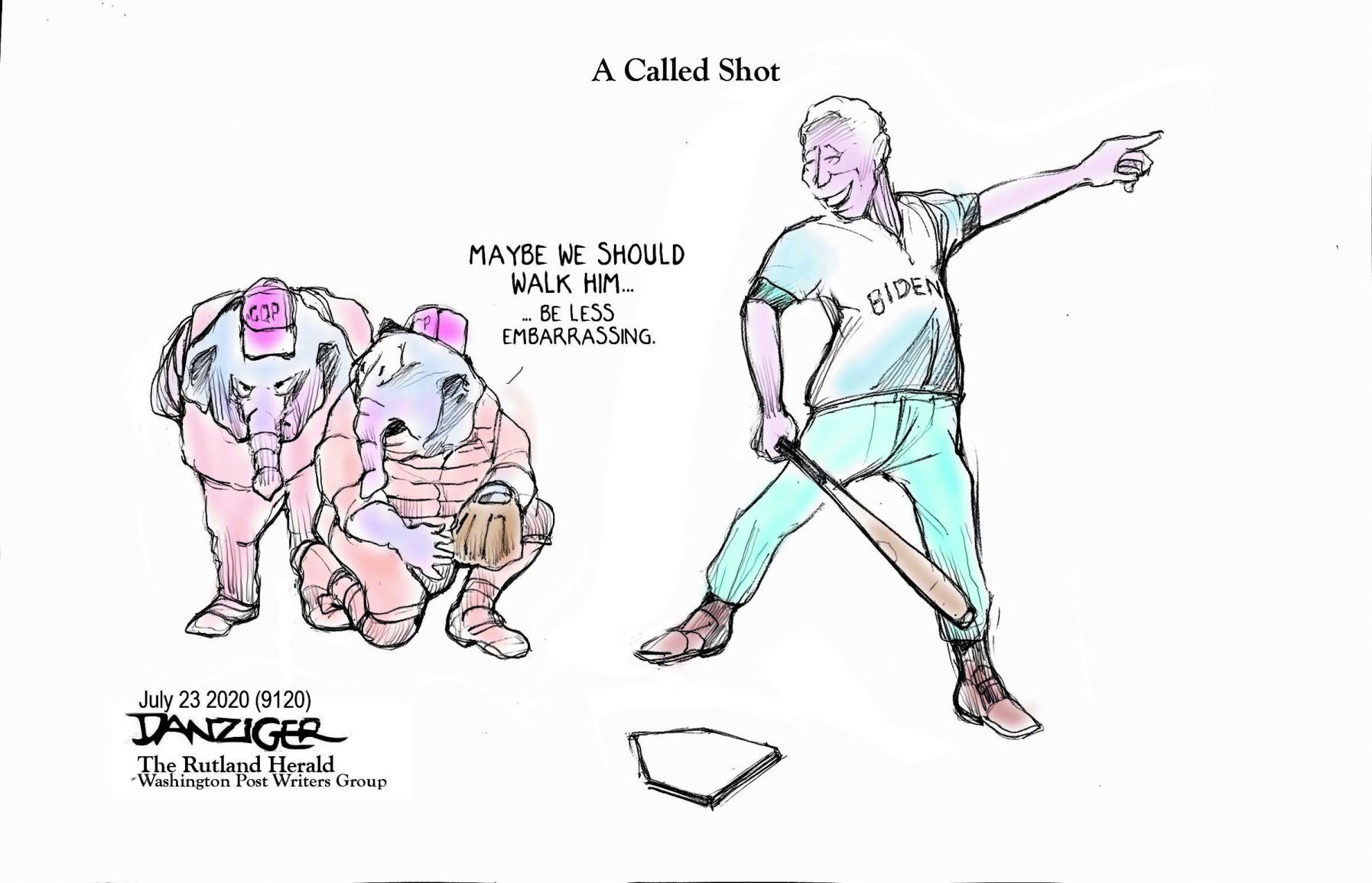 Jeff Danziger cartoon